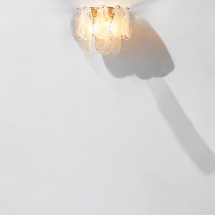 Moderne Glas-Cloud-Wandleuchte für weiches, stilvolles und energieeffizientes Licht