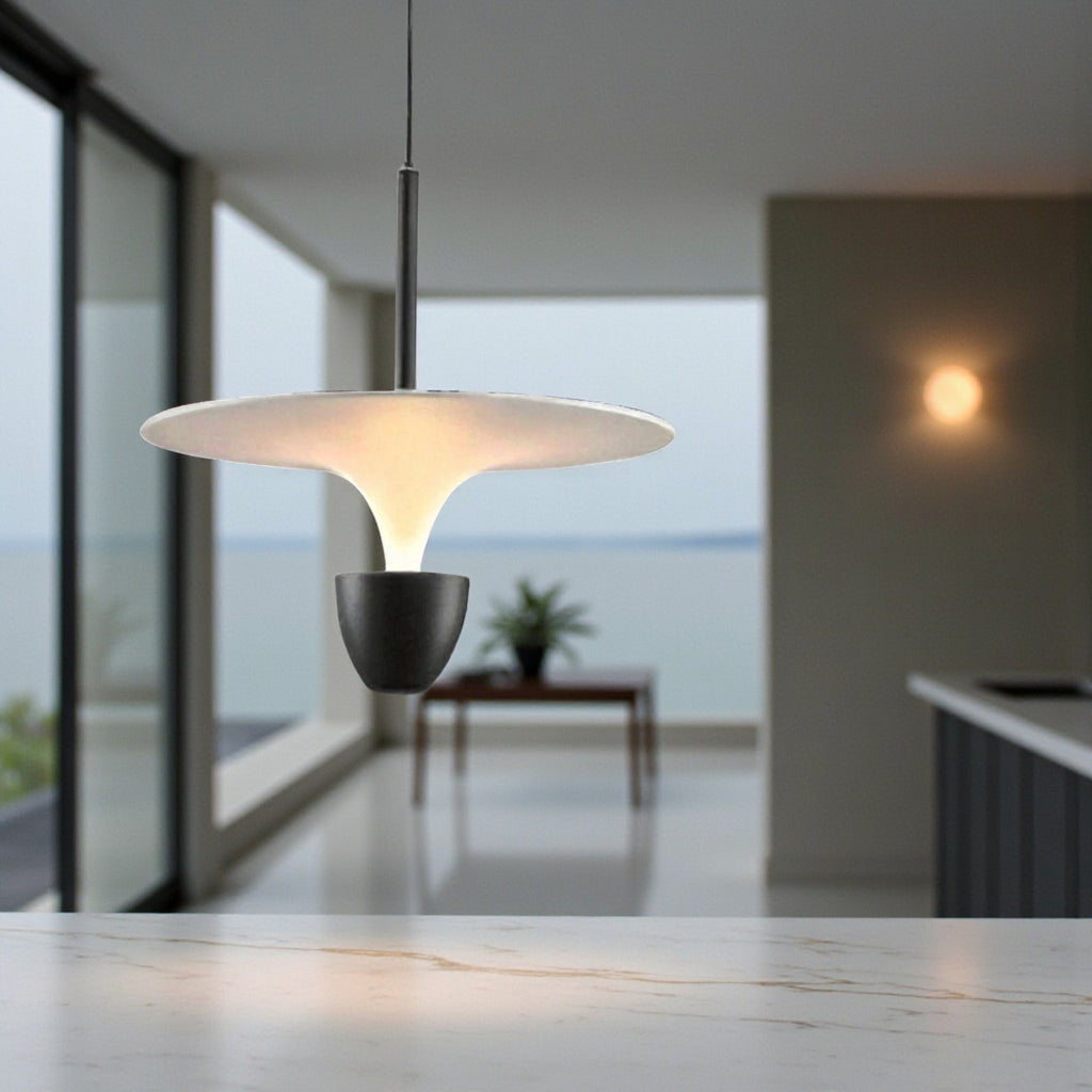 LED-Pendelleuchte mit Einzelkopf und langer Linie für moderne Innenbeleuchtung