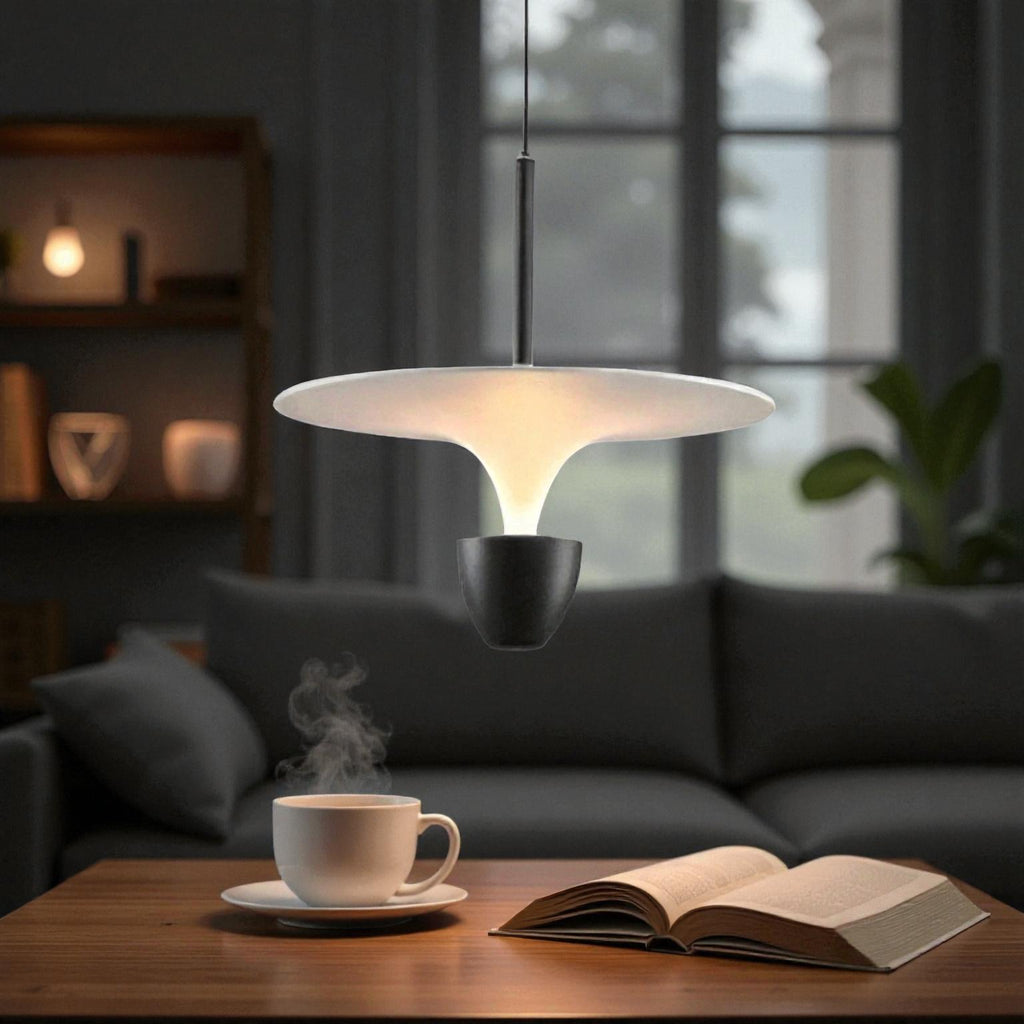 LED-Pendelleuchte mit Einzelkopf und langer Linie für moderne Innenbeleuchtung