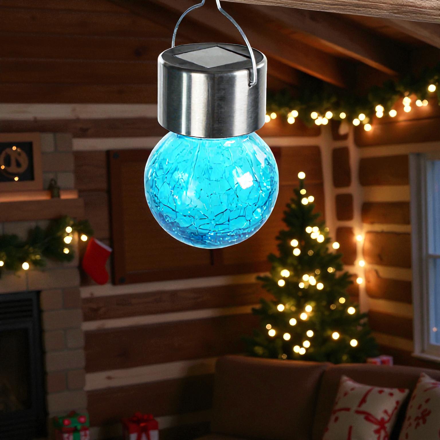 Tragbare handgeführte Solar-LED-Lampe für zuverlässige Außen- und Notbeleuchtung