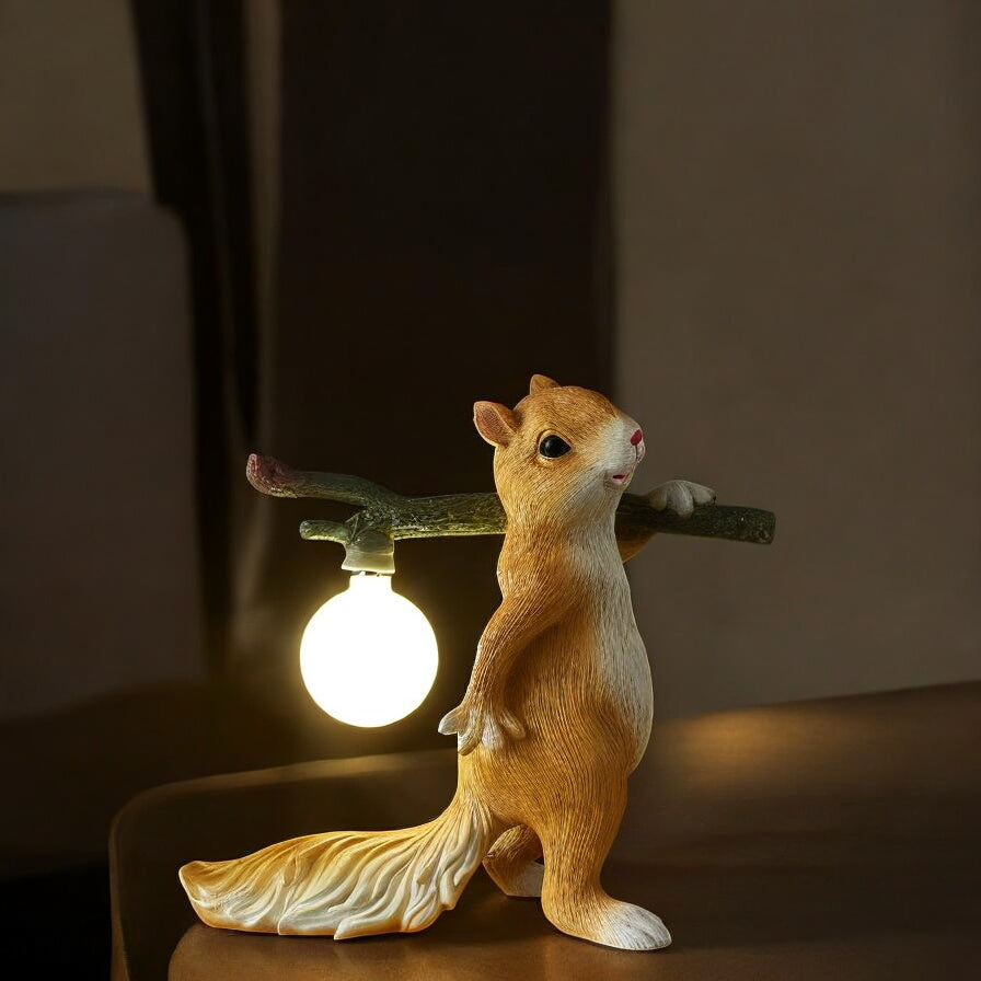 Cartoon-inspirierte Harz-Tischlampe für verspieltes, stilvolles und funktionales Licht