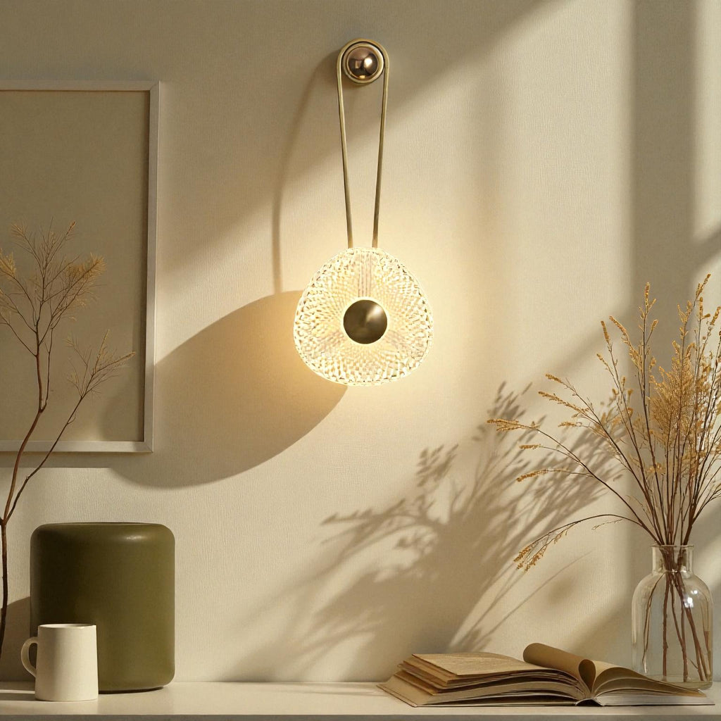 Wandleuchte mit Tropfen-Design für elegante und warme Innenbeleuchtung