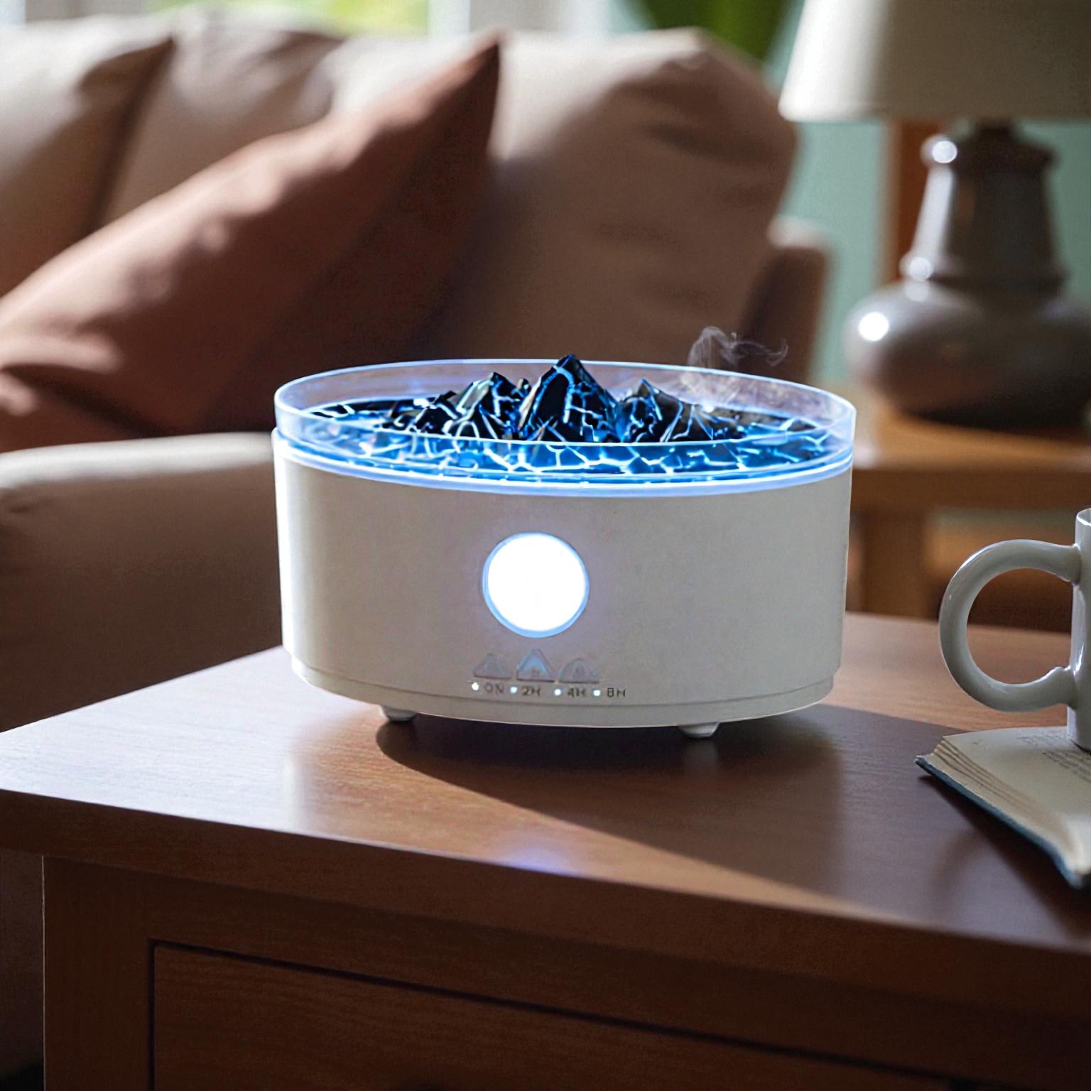 Quallen inspirierter Aroma-Diffusor mit Ein /Aus-Schalter