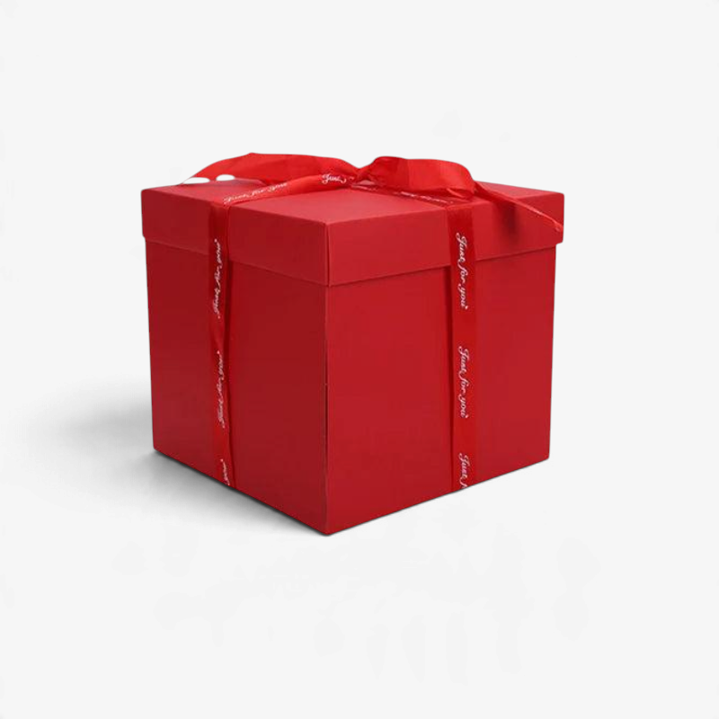 ErinnerungsFalt - Explodierende Geschenkbox mit mehreren Schichten und Fächern