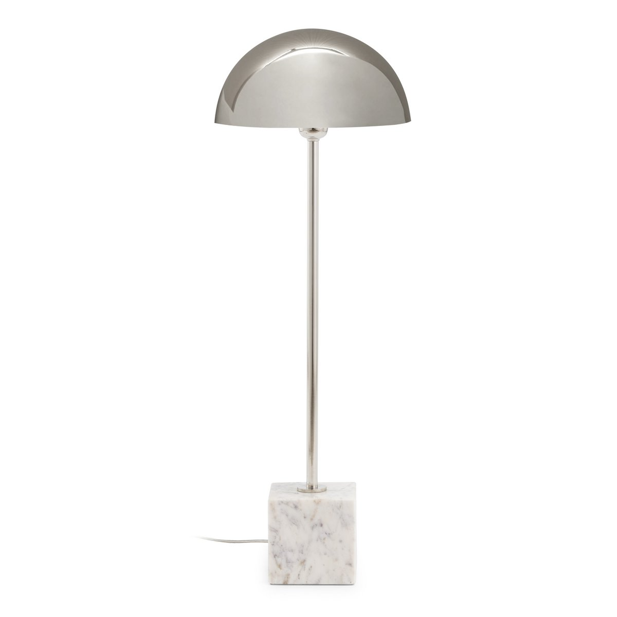 Alexandra - Thai - Tischleuchte aus weißem Marmor, 73 cm,