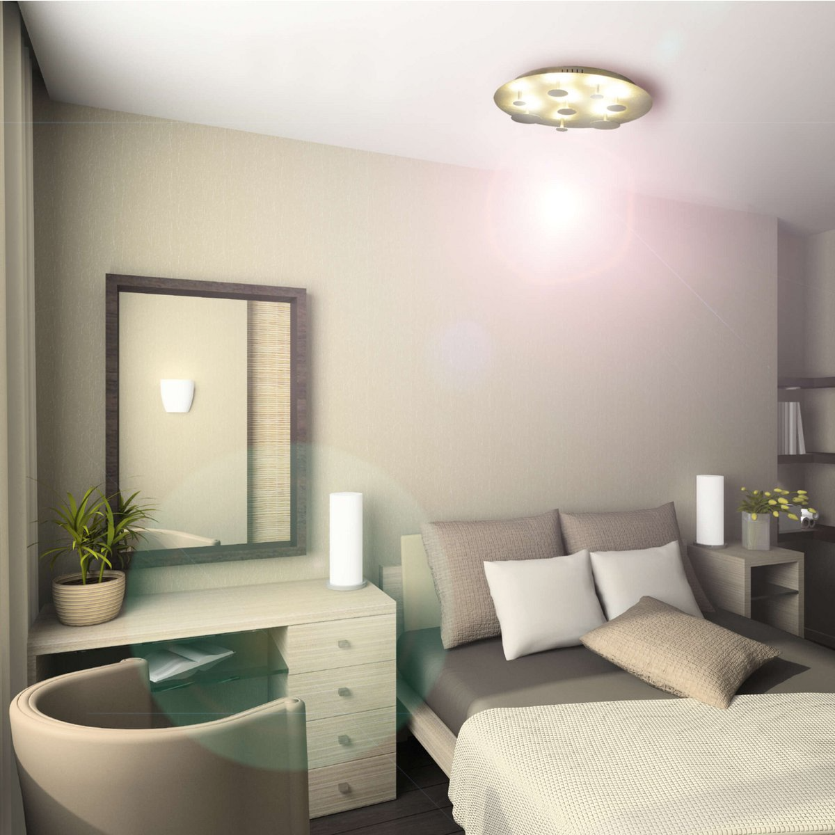 Nimbus - LED-Deckenleuchte 50 cm, 38 W, 3000 K