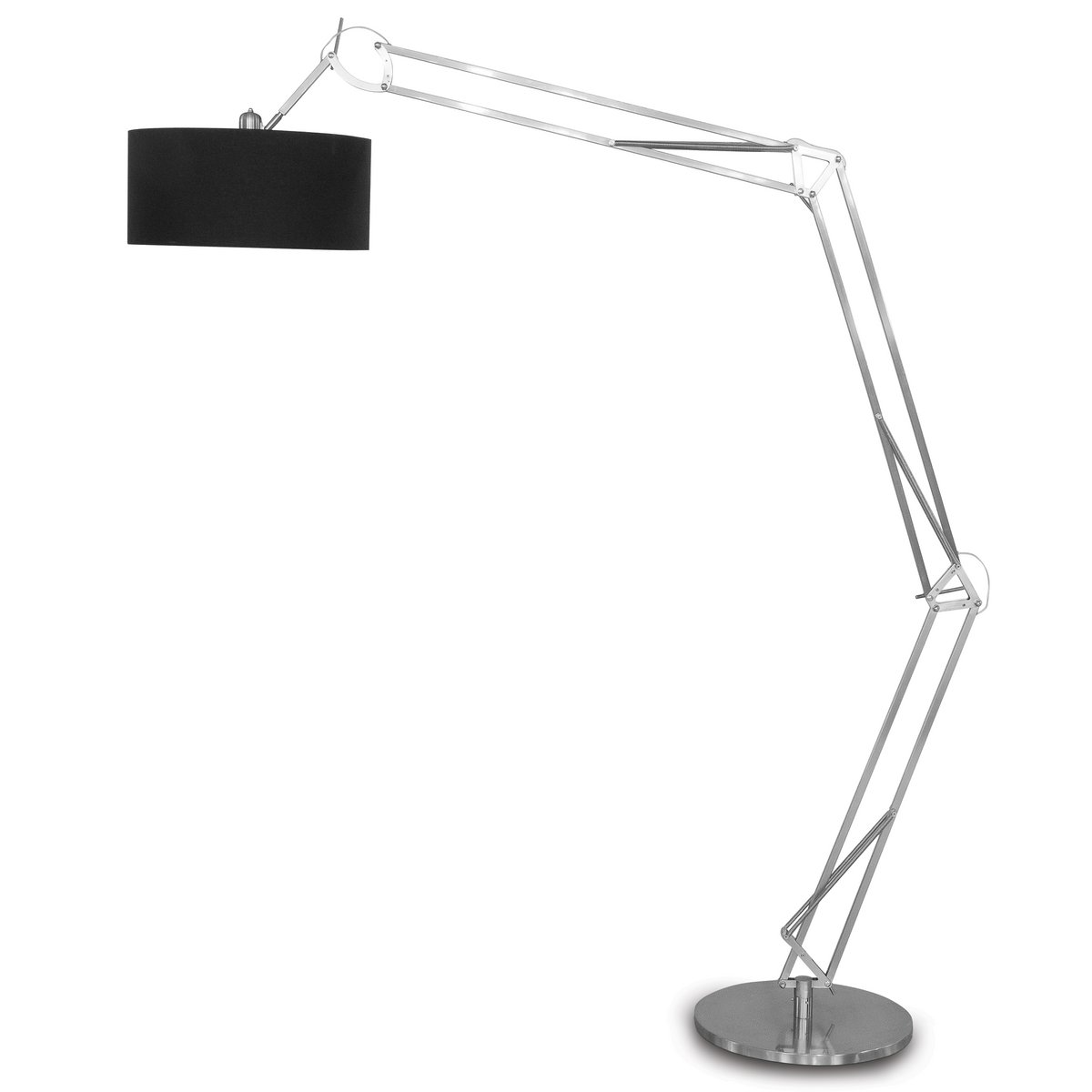 Milano - Stehleuchte Milano XL aus Eisen und Nickel