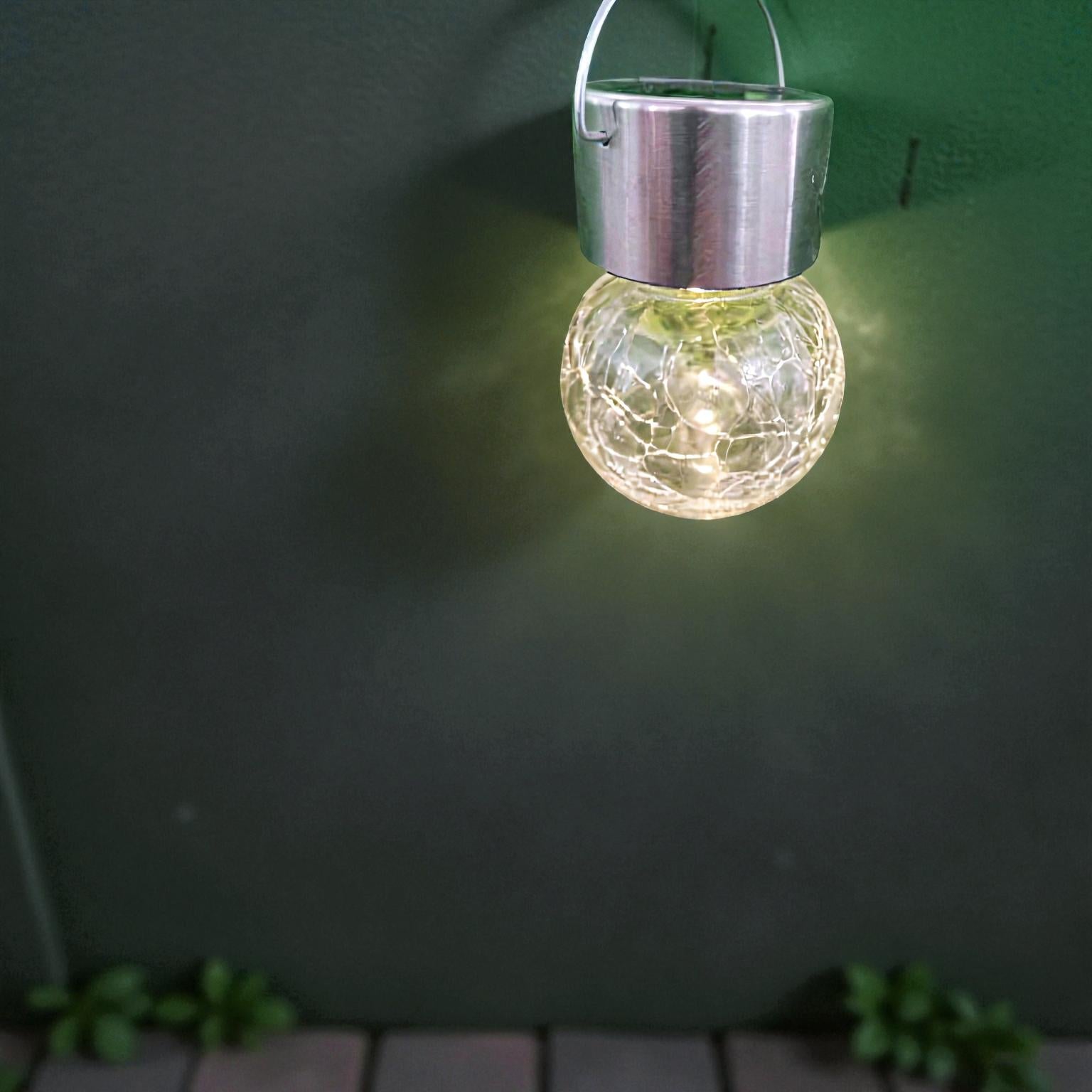 Tragbare handgeführte Solar-LED-Lampe für zuverlässige Außen- und Notbeleuchtung