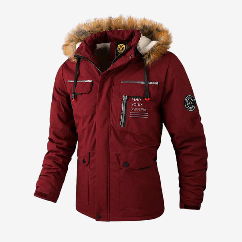 FleeceGuard – Wasserabweisende Jacke mit Fleecefutter und Reißverschluss