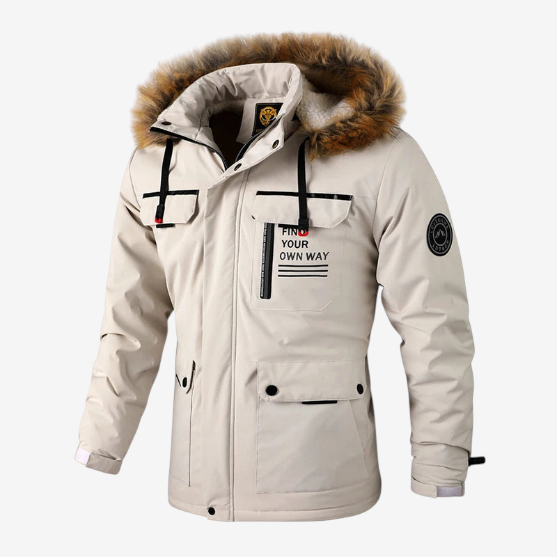 FleeceGuard – Wasserabweisende Jacke mit Fleecefutter und Reißverschluss