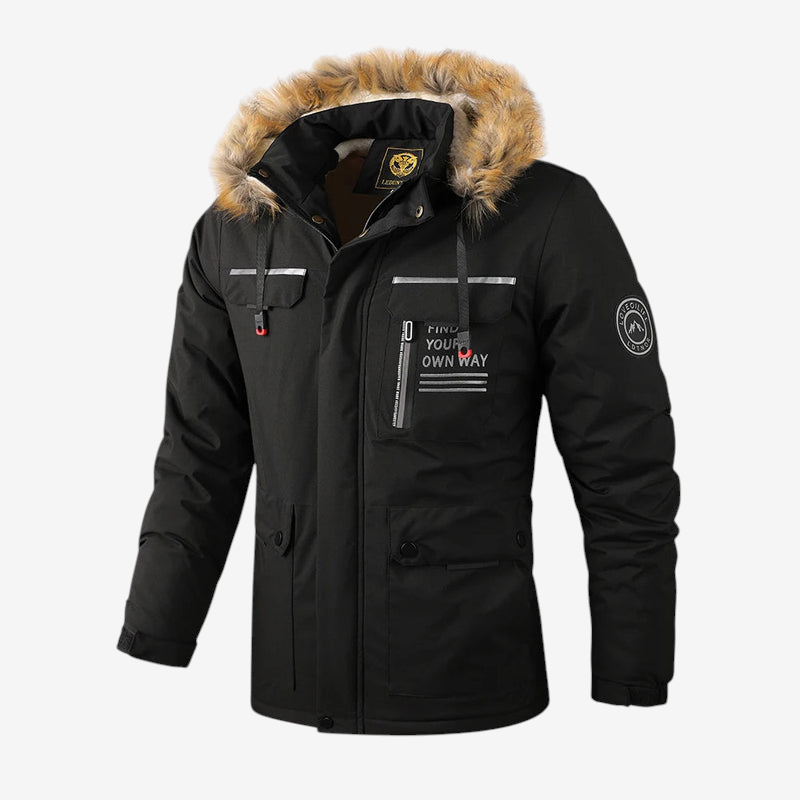 FleeceGuard – Wasserabweisende Jacke mit Fleecefutter und Reißverschluss