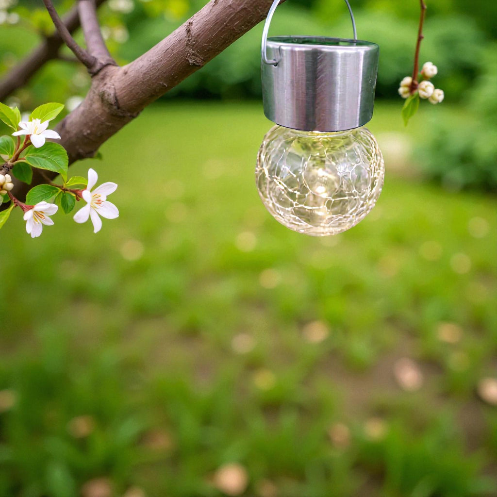Tragbare handgeführte Solar-LED-Lampe für zuverlässige Außen- und Notbeleuchtung
