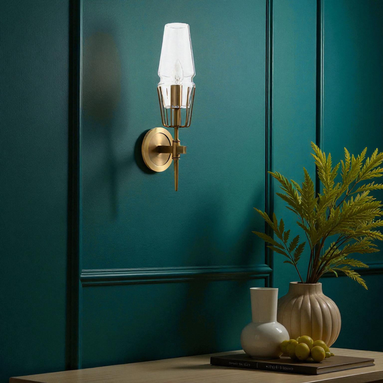 Moderne LED-Wandleuchte für den Innenbereich mit energieeffizienter, gleichmäßiger Beleuchtung