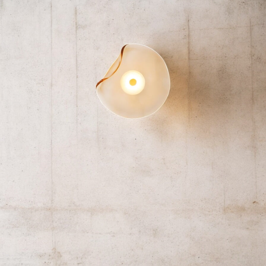 Minimalistische skandinavische Glas-LED-Wandleuchte für stilvolle Innenbeleuchtung