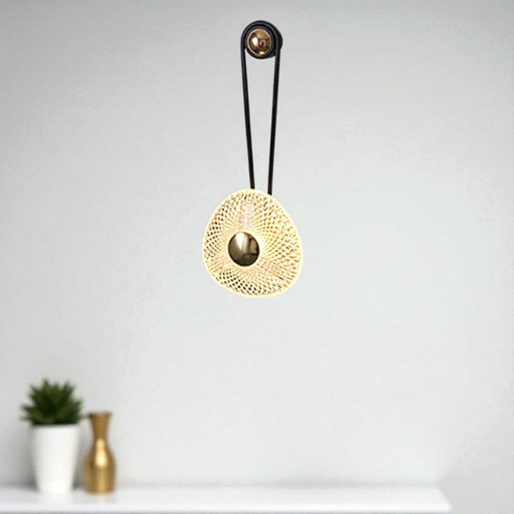 Wandleuchte mit Tropfen-Design für elegante und warme Innenbeleuchtung