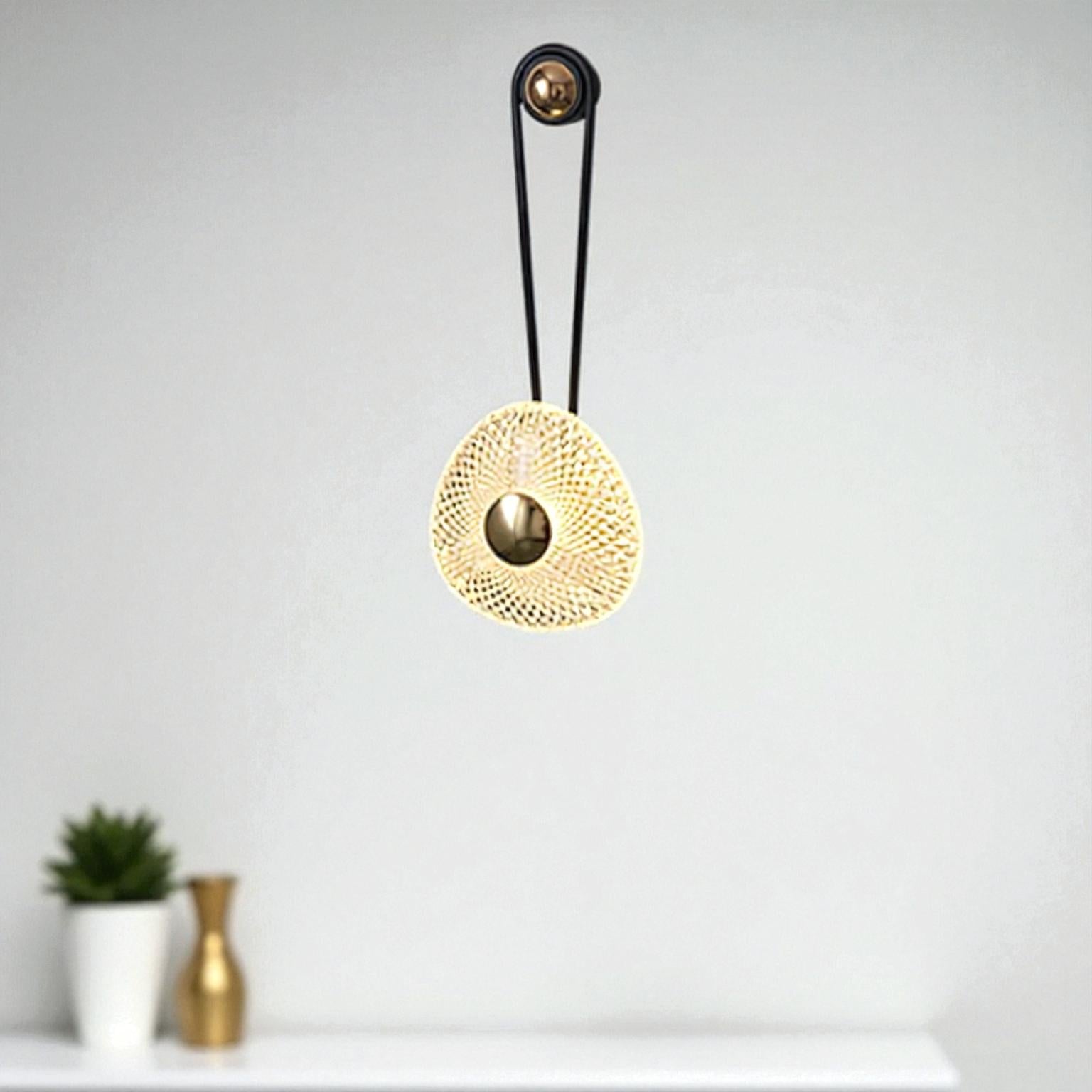 Wandleuchte mit Tropfen-Design für elegante und warme Innenbeleuchtung