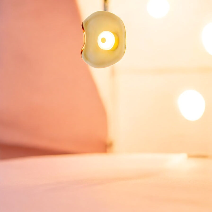 Minimalistische skandinavische Glas-LED-Wandleuchte für stilvolle Innenbeleuchtung