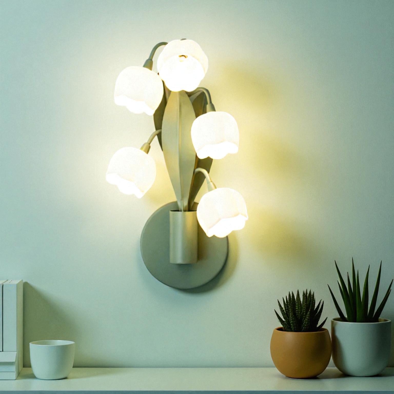 LED-Wandleuchte mit schlankem, modernem Design für elegante und energieeffiziente Beleuchtung