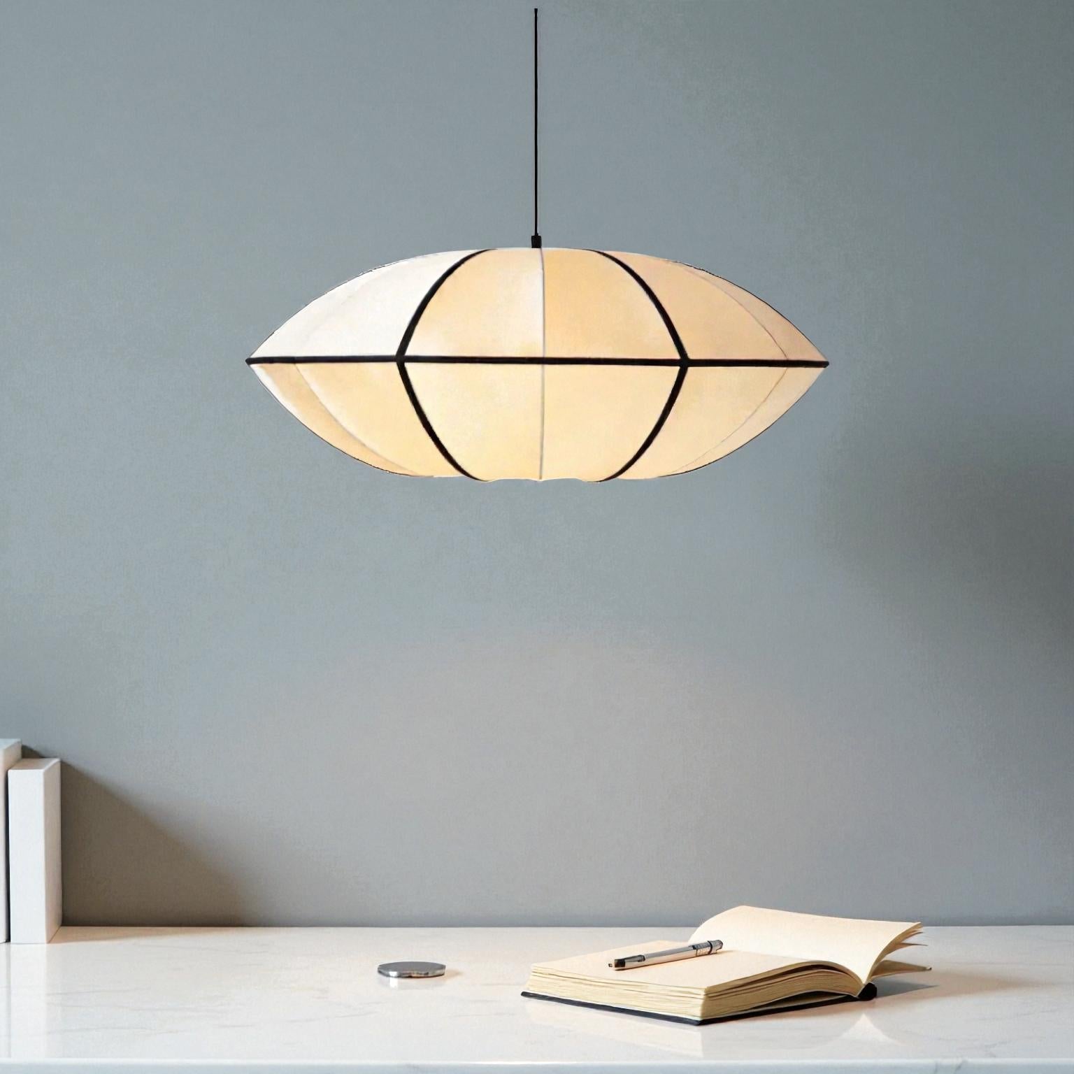 Deckenleuchte mit Oval-Design für stilvolle und stimmungsvolle Innenbeleuchtung