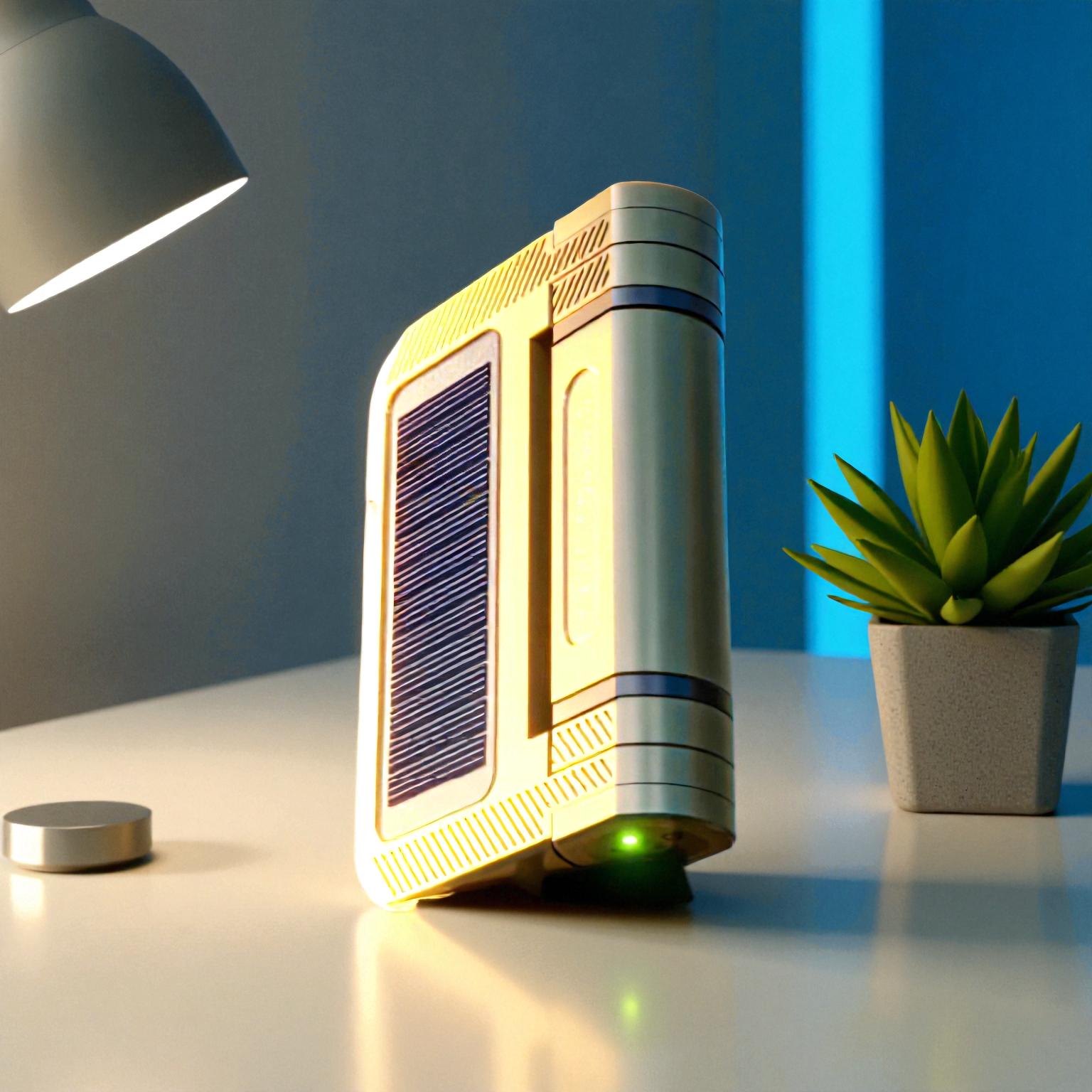 LED-Campinglampe mit 2000 Lumen Flutlicht und zwei Lademöglichkeiten