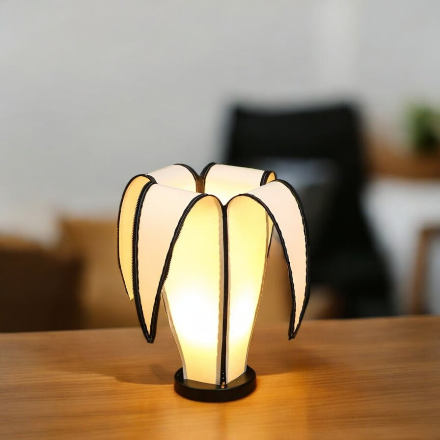 Verstellbare bananenförmige Tischlampe für verspieltes und praktisches Licht