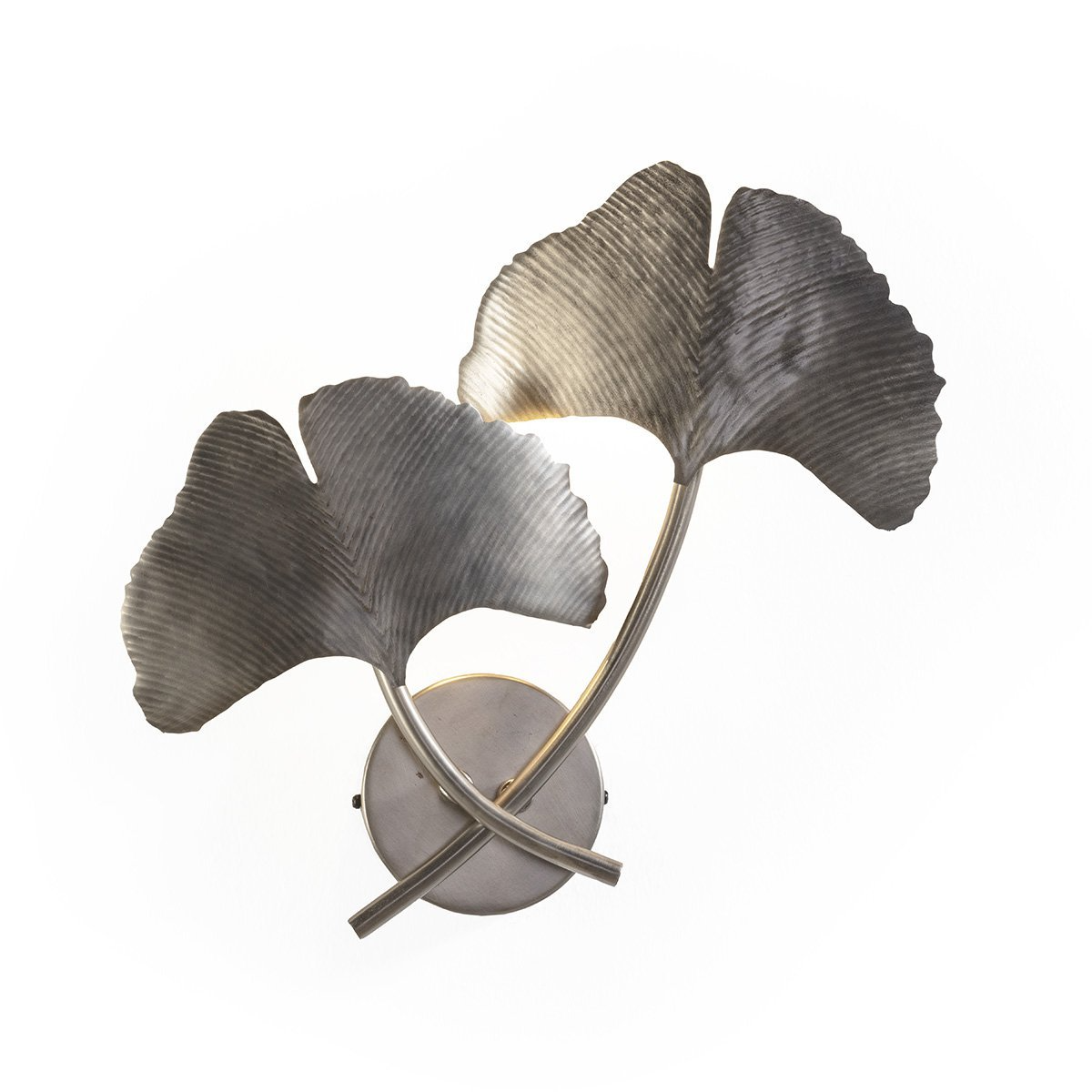 Alexandra - Thai - Vintage-Wandleuchte aus Nickel