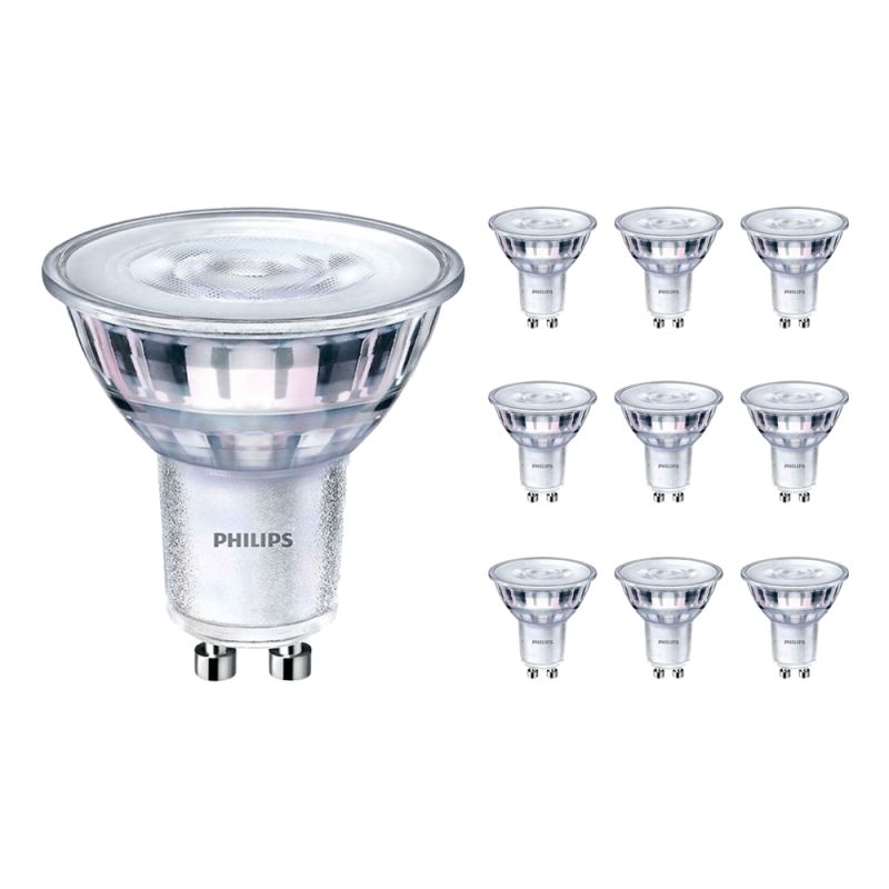 Ecobulb - Vorteilspack 10x Philips Corepro LEDspot GU10