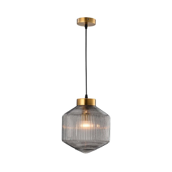 Zenita - Moderne Trommel-Pendelleuchte aus Glas