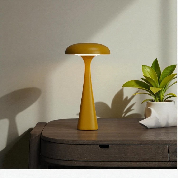 Elegante stilvolle LED-Tischleuchte mit anpassbarer Beleuchtung für moderne Wohnungen