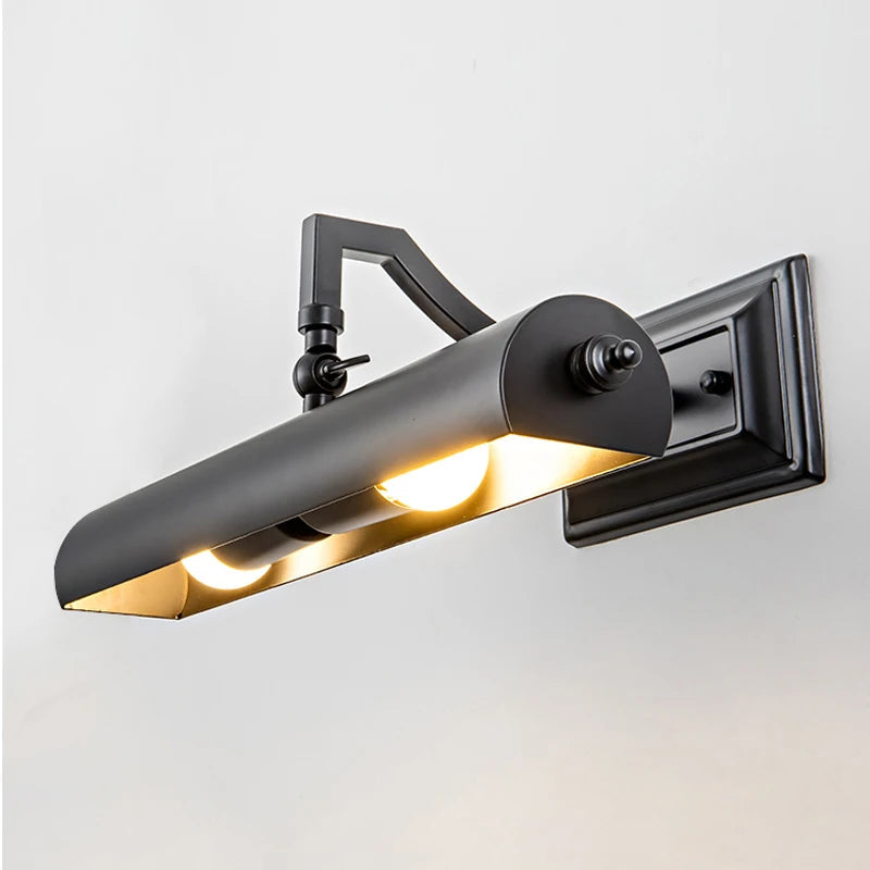 Lateralis - LED-Spiegelwandleuchte mit 2 x E14-Fassungen