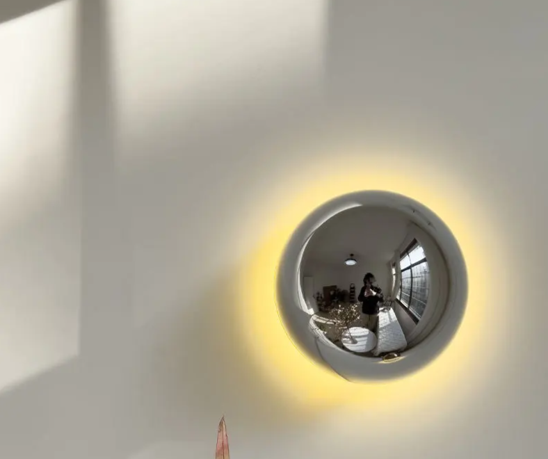 ChromeMush - Bauhaus Designer Wandleuchte