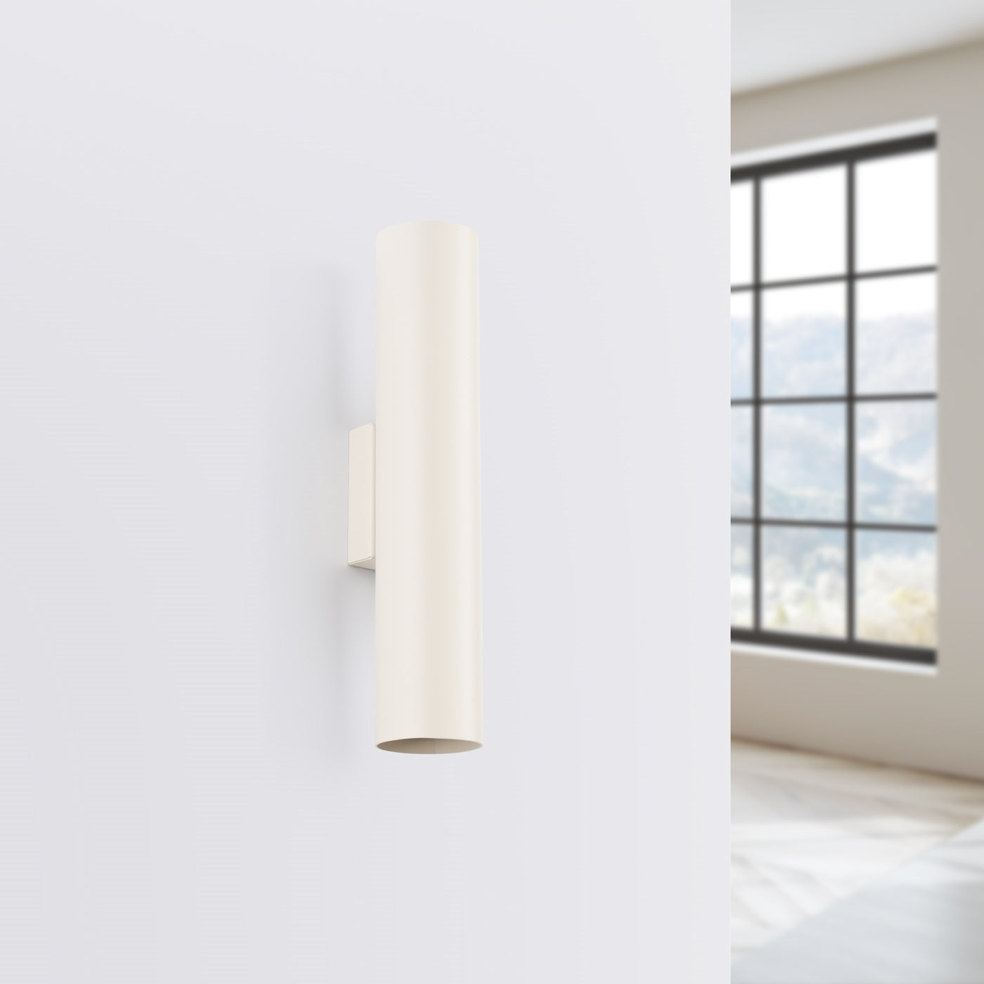 Lagos - 2 Beige Stahl-Wandleuchte