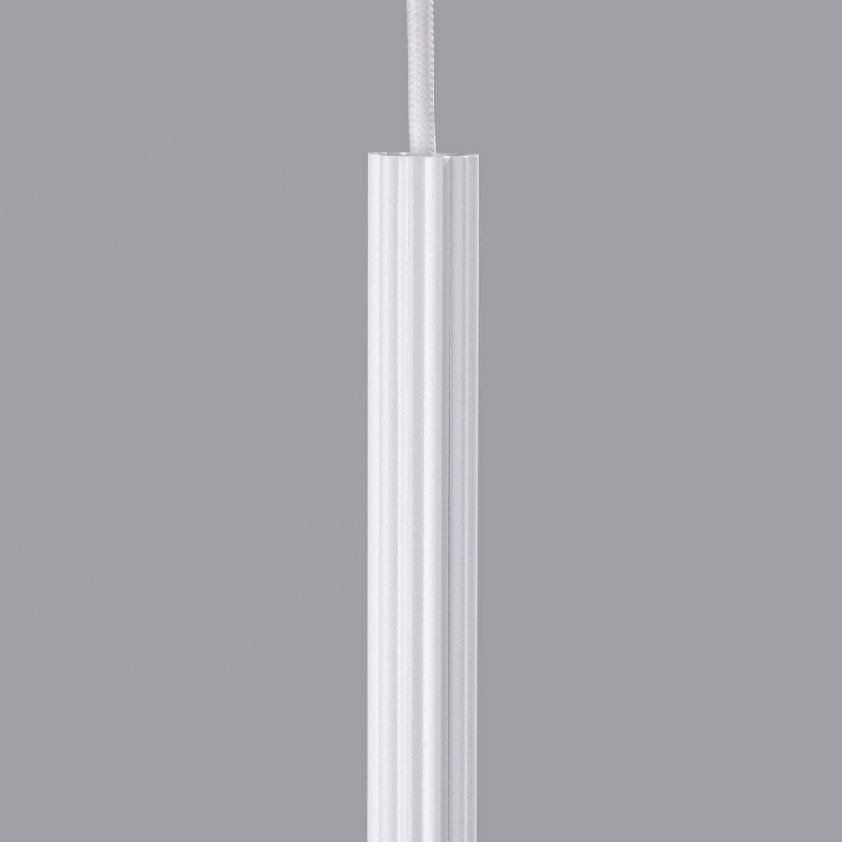 ARCHE - Pendelleuchte, 1-flammig, weißer Stahl, 8 x 8 x 120