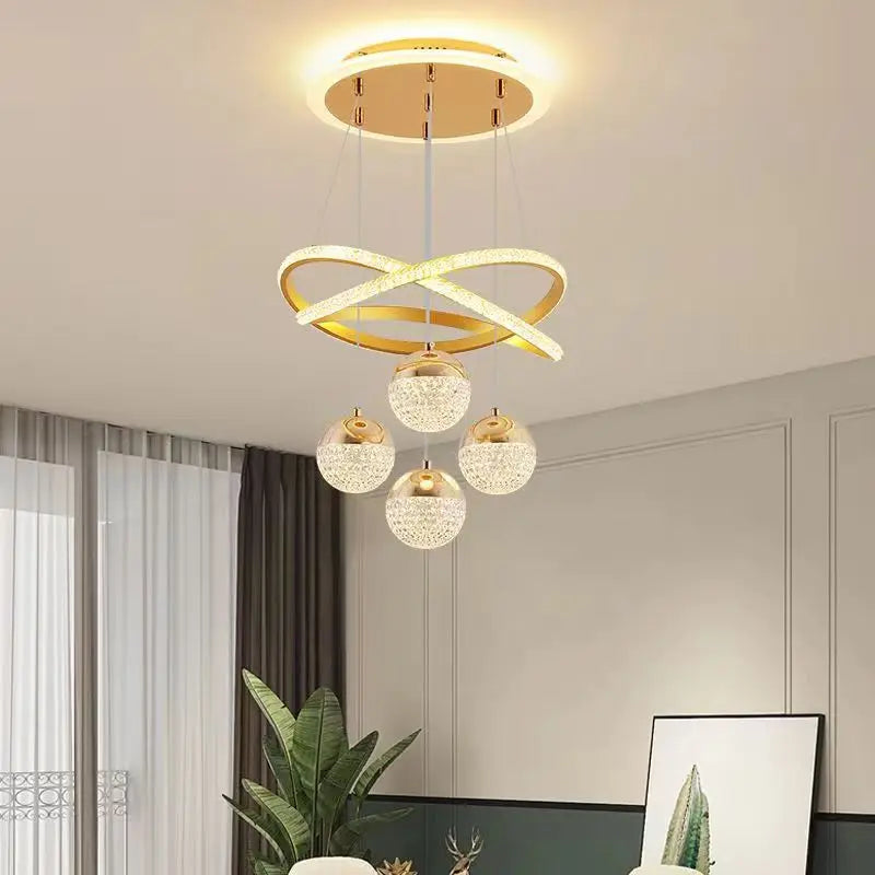 Aurela - LED-Pendelleuchte Ø 40 cm mit 3 Lichtfarben