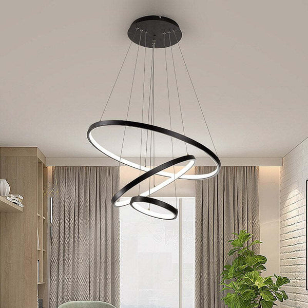 Yumanira - LED-Deckenleuchte mit 3 Ringen