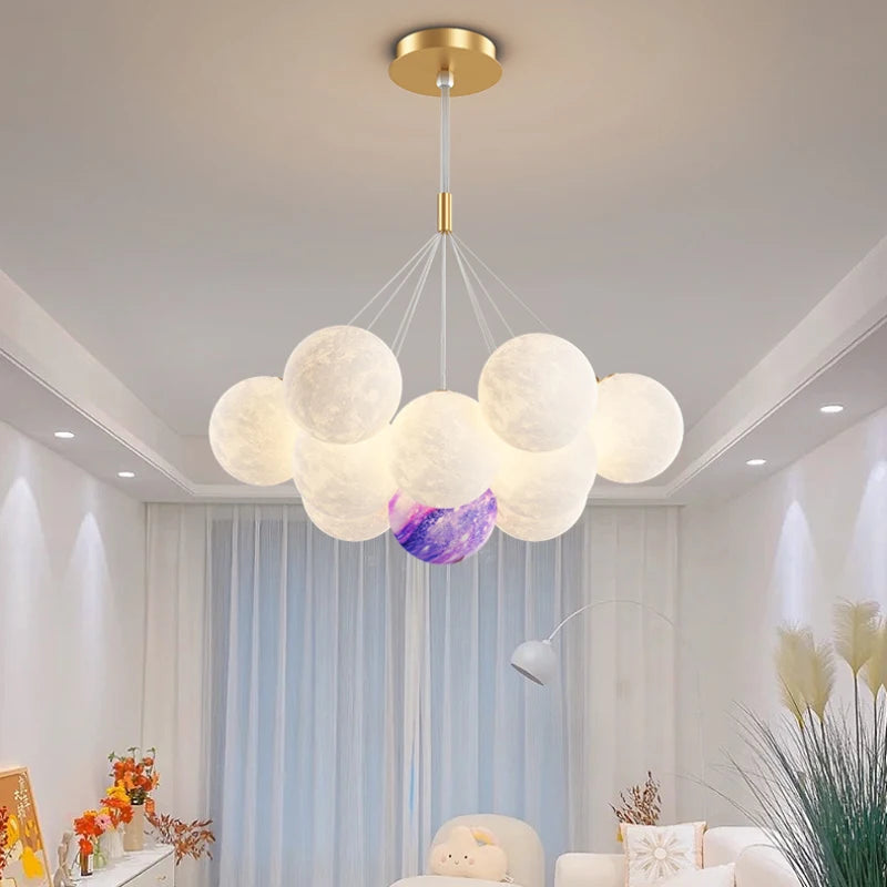 DreamGlow - Hängeleuchte Kinderzimmer 3D-Druck Design aus