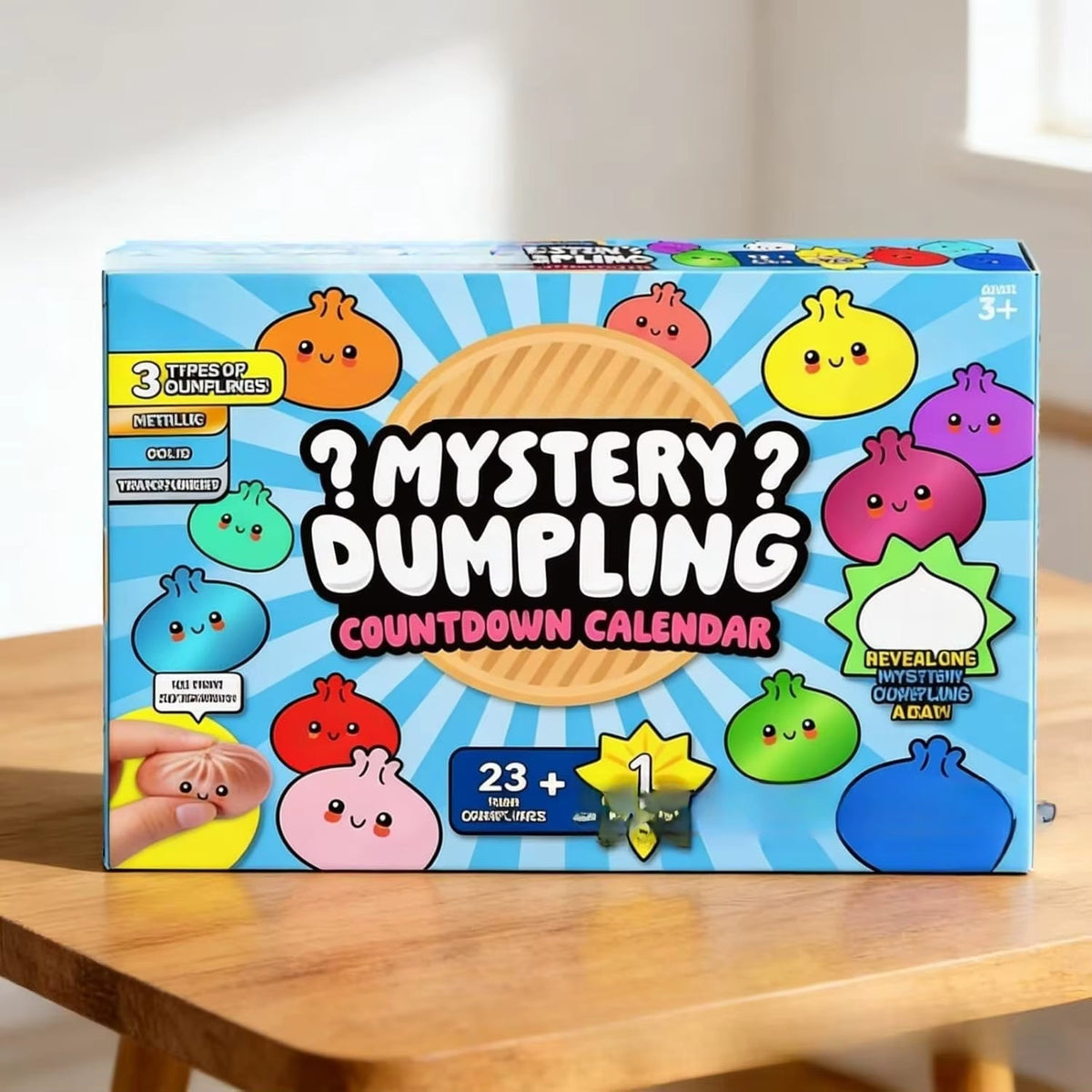 Squishora - Adventskalender mit 24 Squishy-Figuren