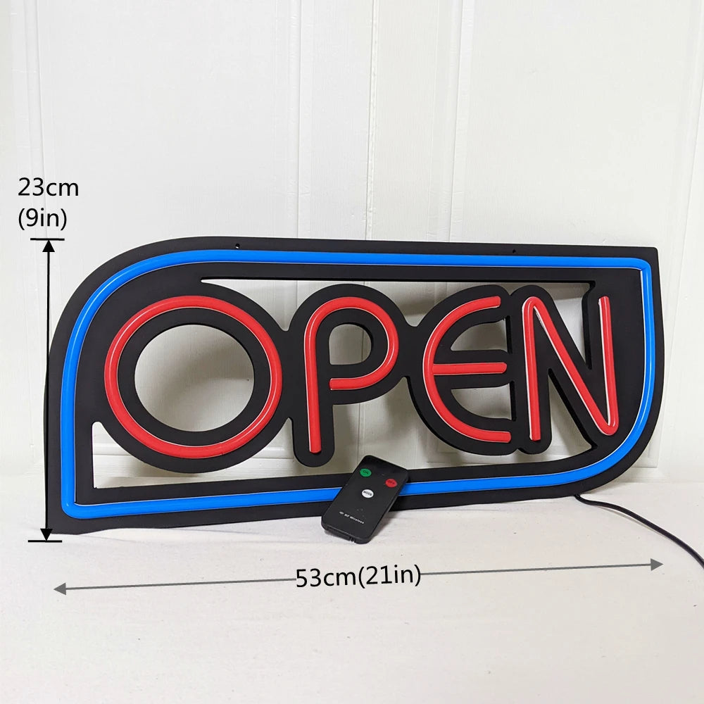 Neon-Schild - OPEN mit ultraheller LED