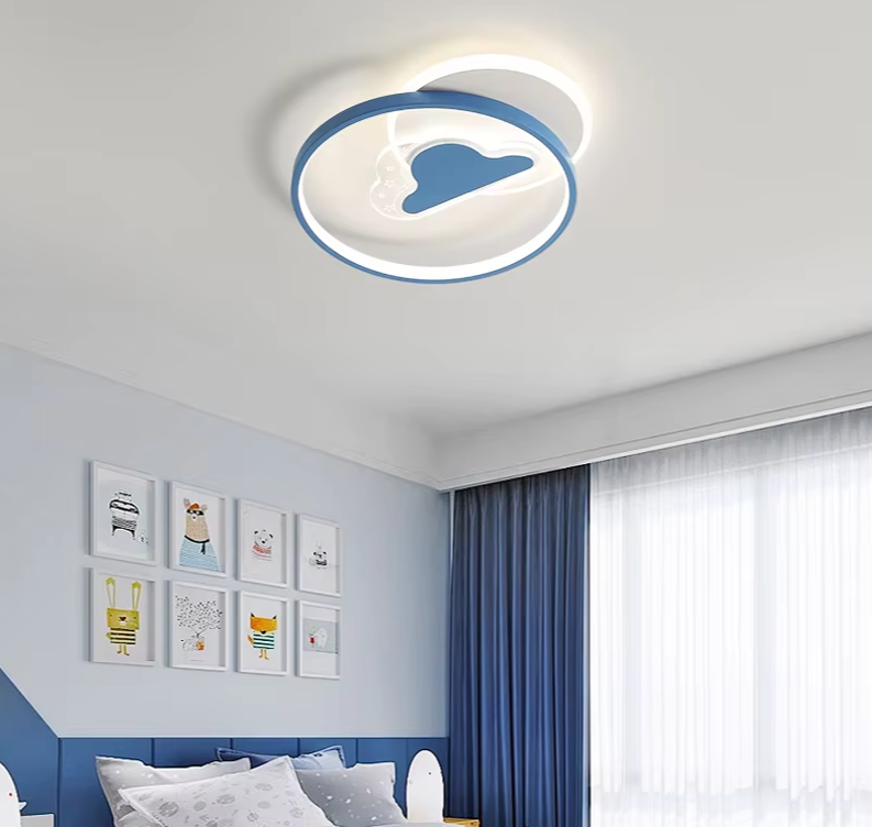 Vortex - LED-Deckenleuchte für Kinderzimmer, dimmbar mit