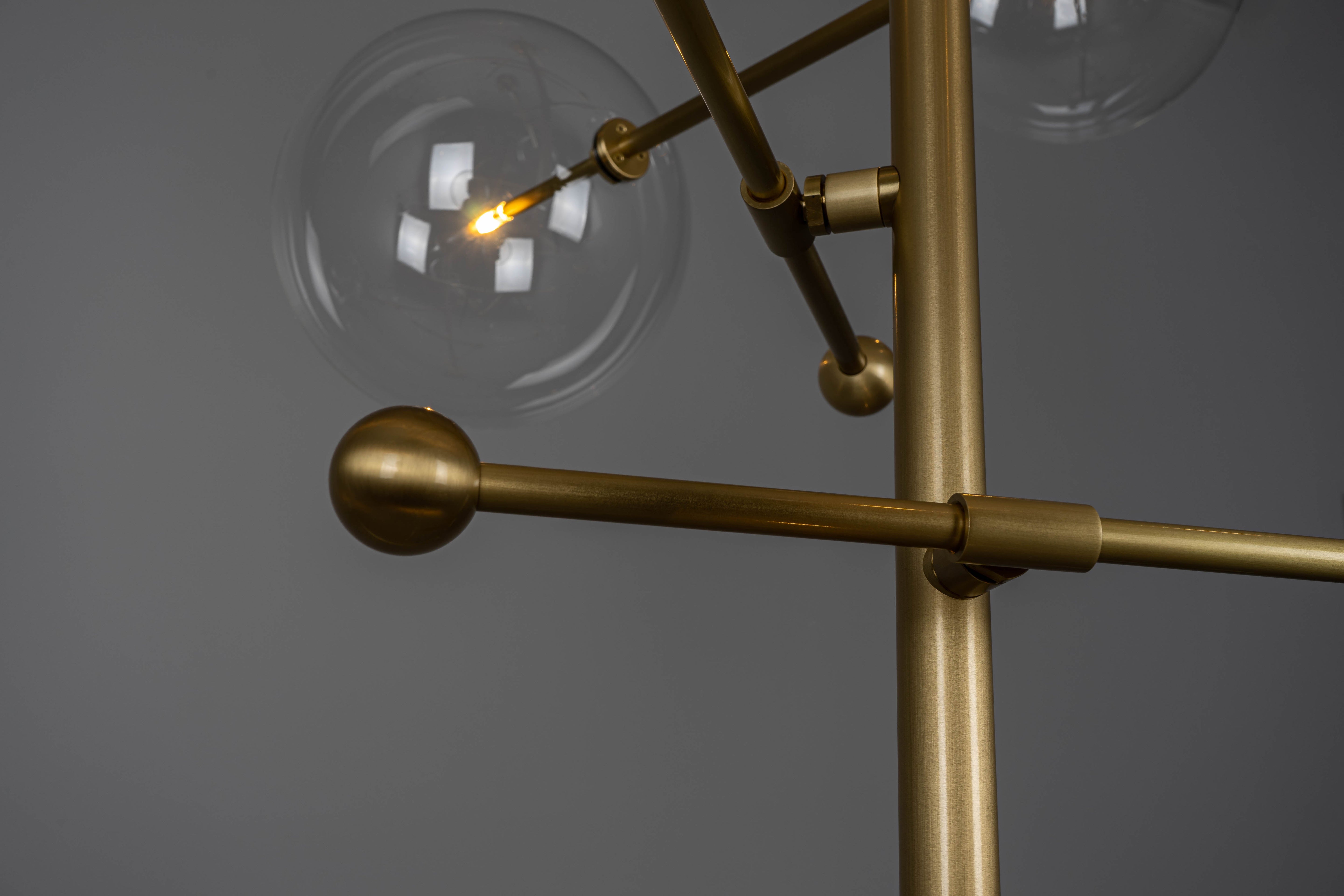 Orbita - Designer-Kronleuchter mit 12 Armen
