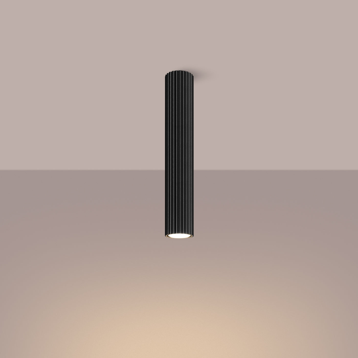 Halona - Deckenlampe Schwarz 40 cm