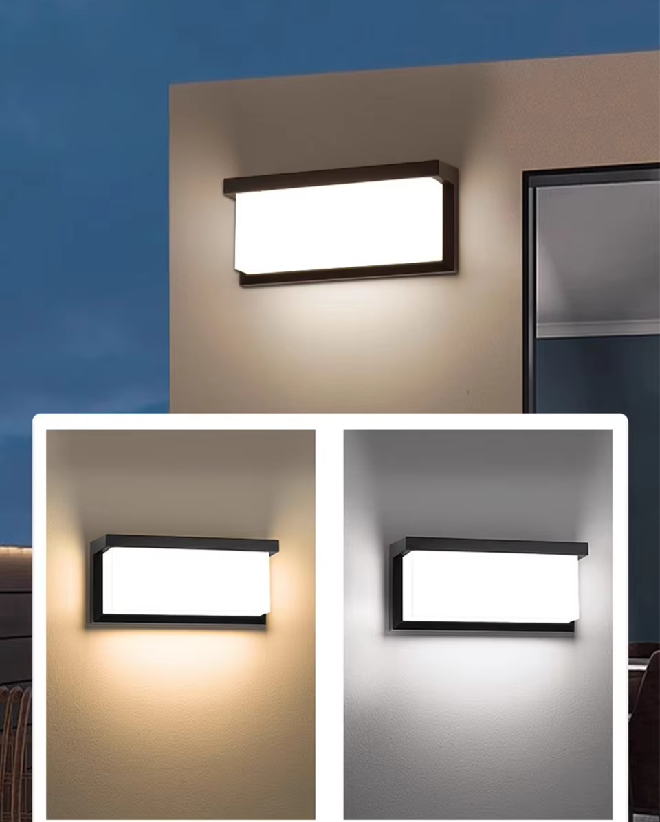 SENSOLUX - LED-Wandleuchte mit Radarsensor IP65