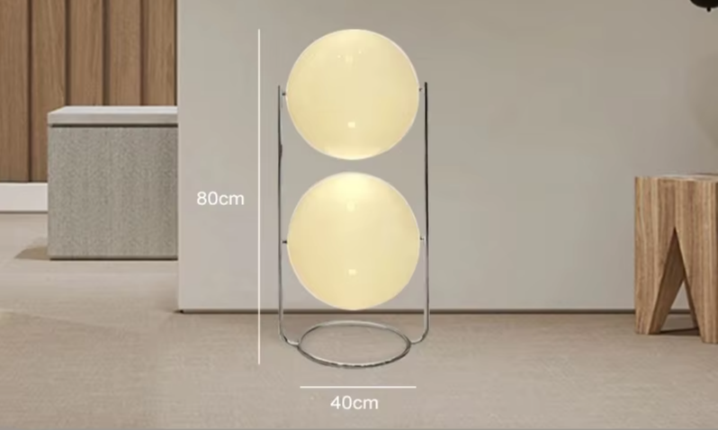 Taliara - Art-déco-LED-Kugel-Stehleuchte mit Marmorsockel