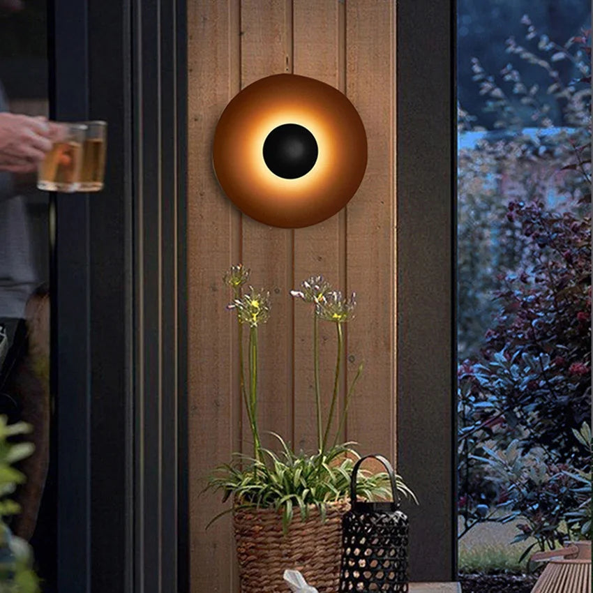 Lumera - Runde LED-Wandleuchte im skandinavischen Design