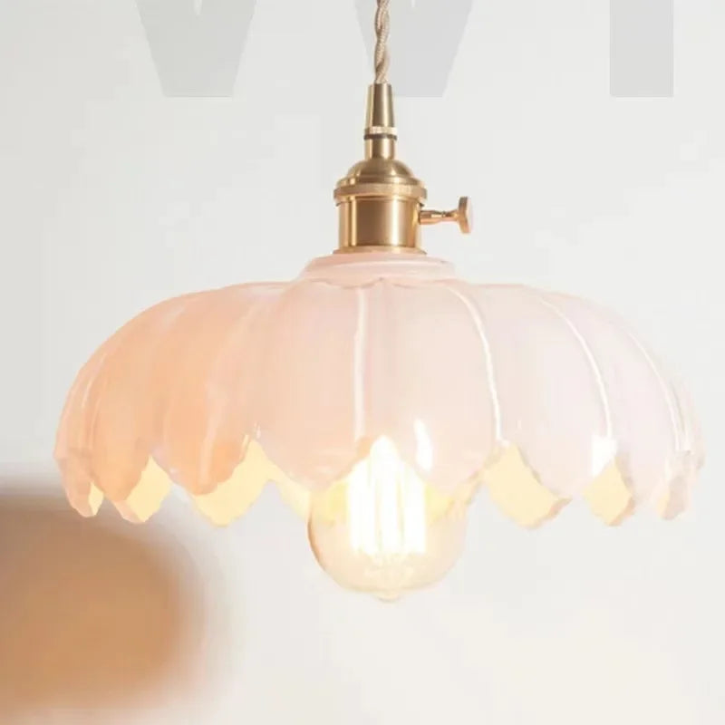 Lumio - Vintage-Pendelleuchte aus Kupfer und Glas