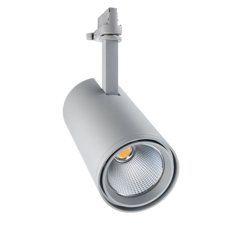 Noxion - Accento LED-Dreiphasen-Schienenstrahler, grau