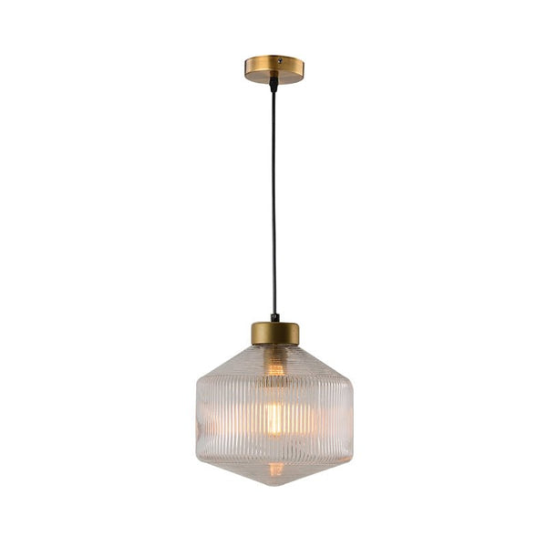 Zenita - Moderne Trommel-Pendelleuchte aus Glas