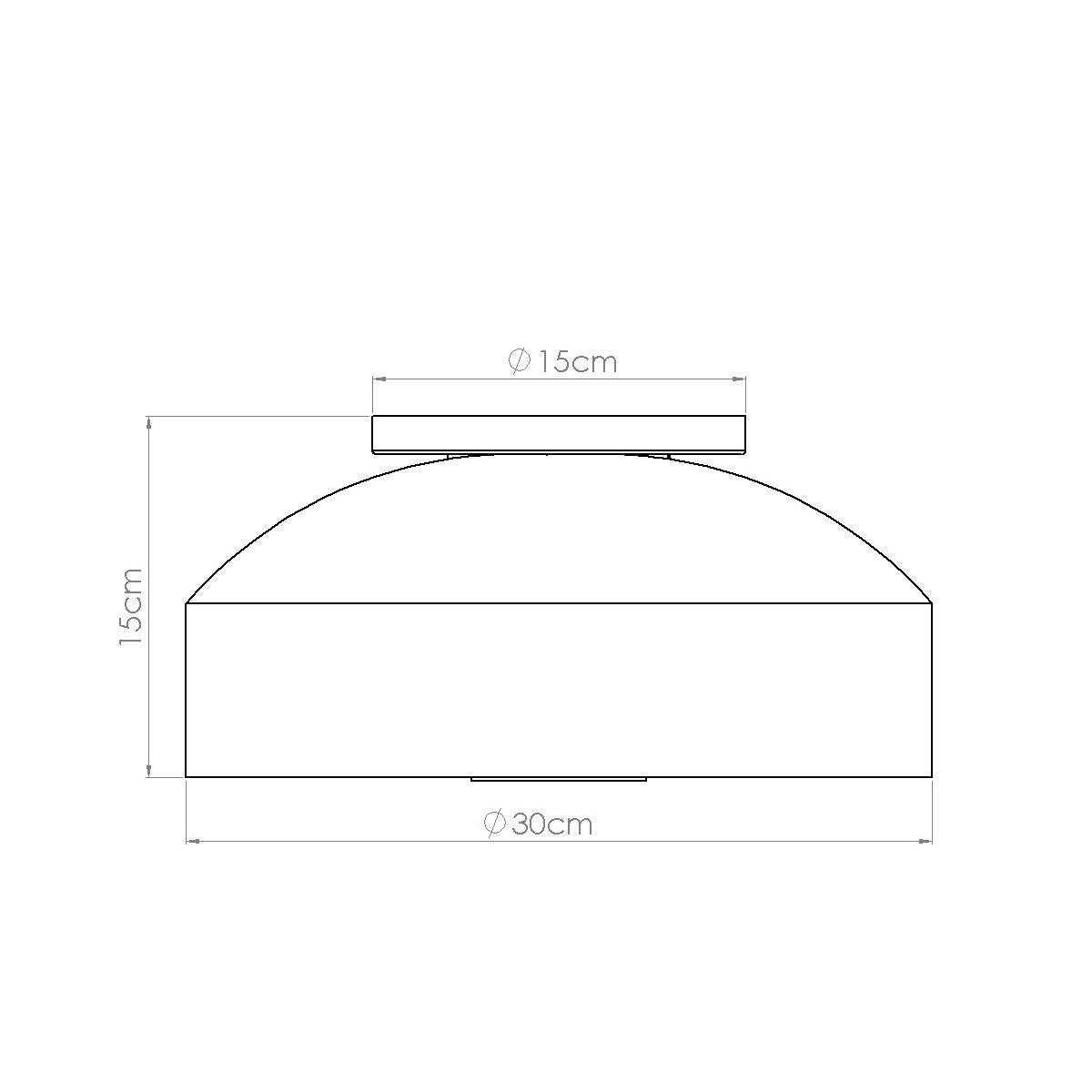 Aurela - Deckenlampe olivgrün rund 30 cm mit matter