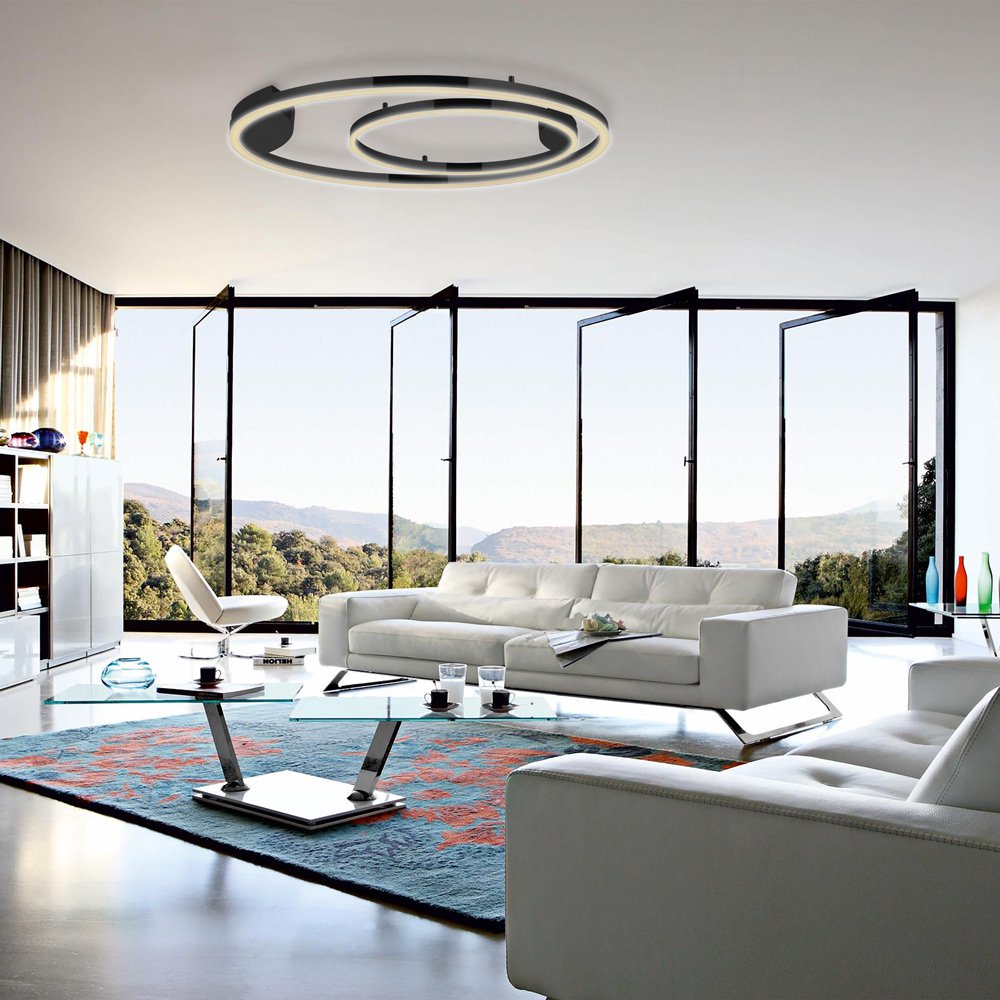 Stella - LED-Ringleuchte 40 für Wand und Decke
