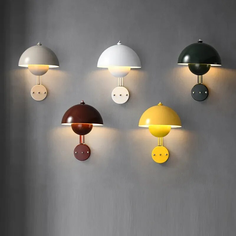 Nokturna - Moderne LED Wandleuchte Blütenform